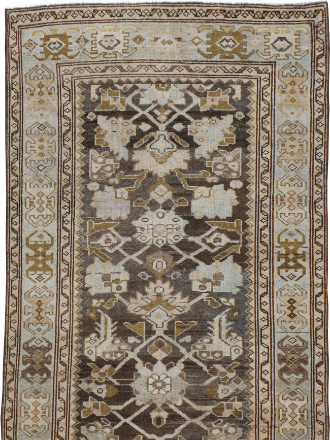 Vintage Persian Malayer Runner, No.22832 - Gss