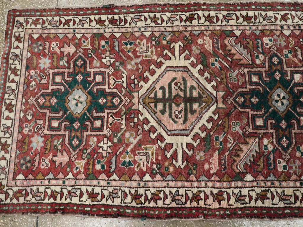 Vintage Persian Karajeh Runner, No.22848 - Gss