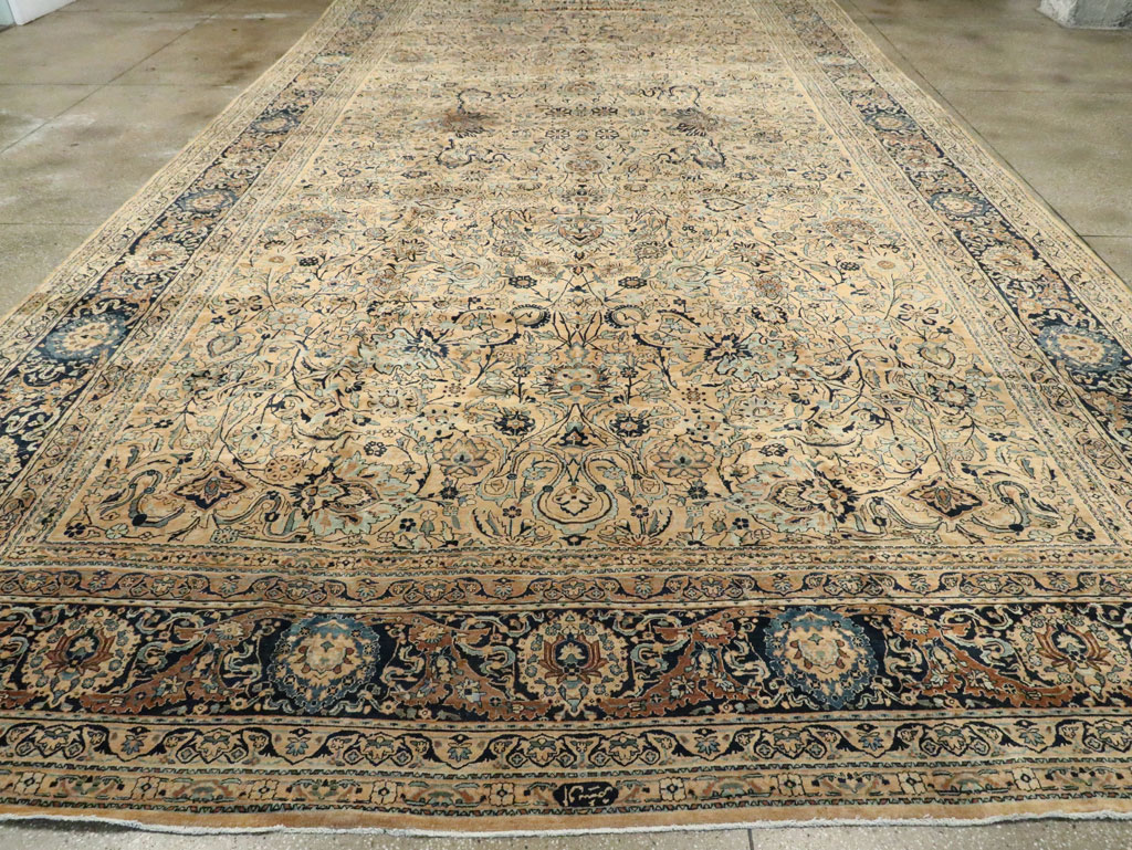 Antique Persian Lavar Kerman Carpet, No.22849 - Gss