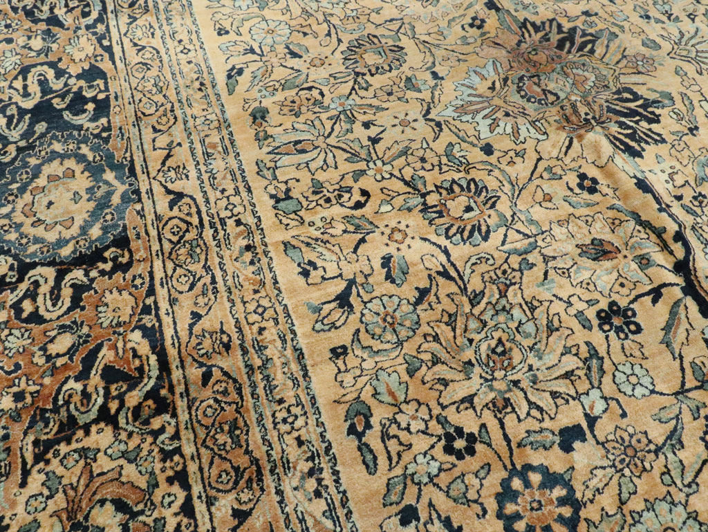 Antique Persian Lavar Kerman Carpet, No.22849 - Gss