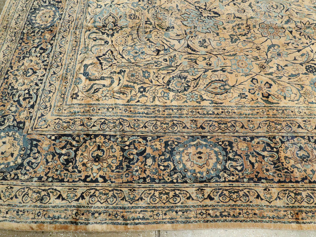 Antique Persian Lavar Kerman Carpet, No.22849 - Gss
