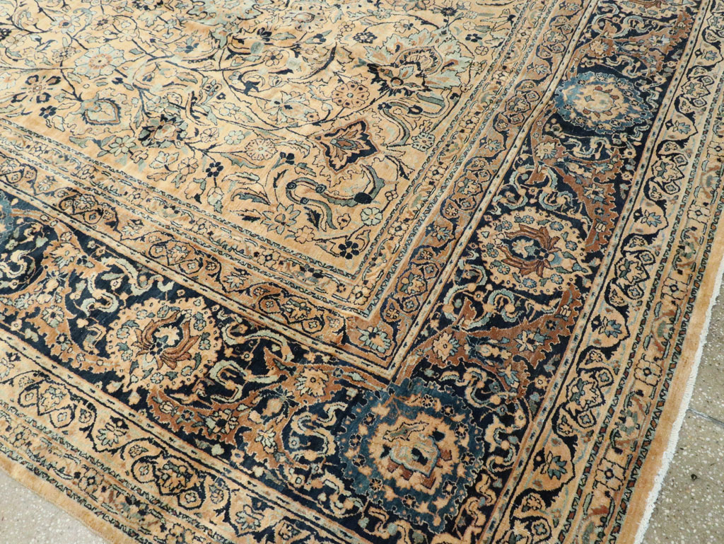 Antique Persian Lavar Kerman Carpet, No.22849 - Gss
