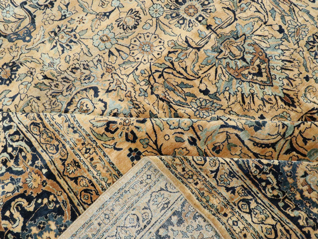 Antique Persian Lavar Kerman Carpet, No.22849 - Gss