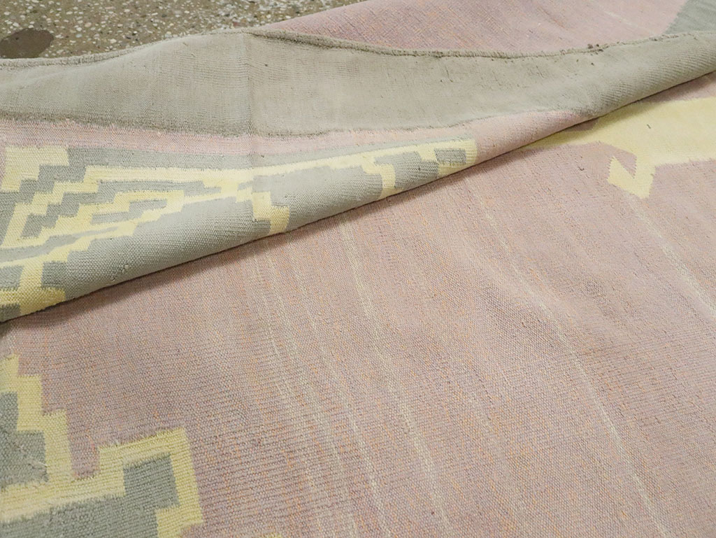 Vintage Indian Dhurrie Runner, No.22866 - Gss