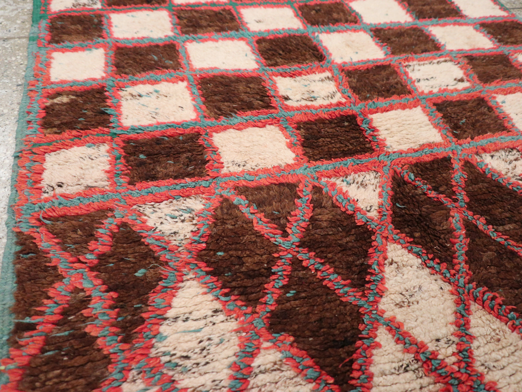 Vintage Moroccan Rug, No.22869 - Gss