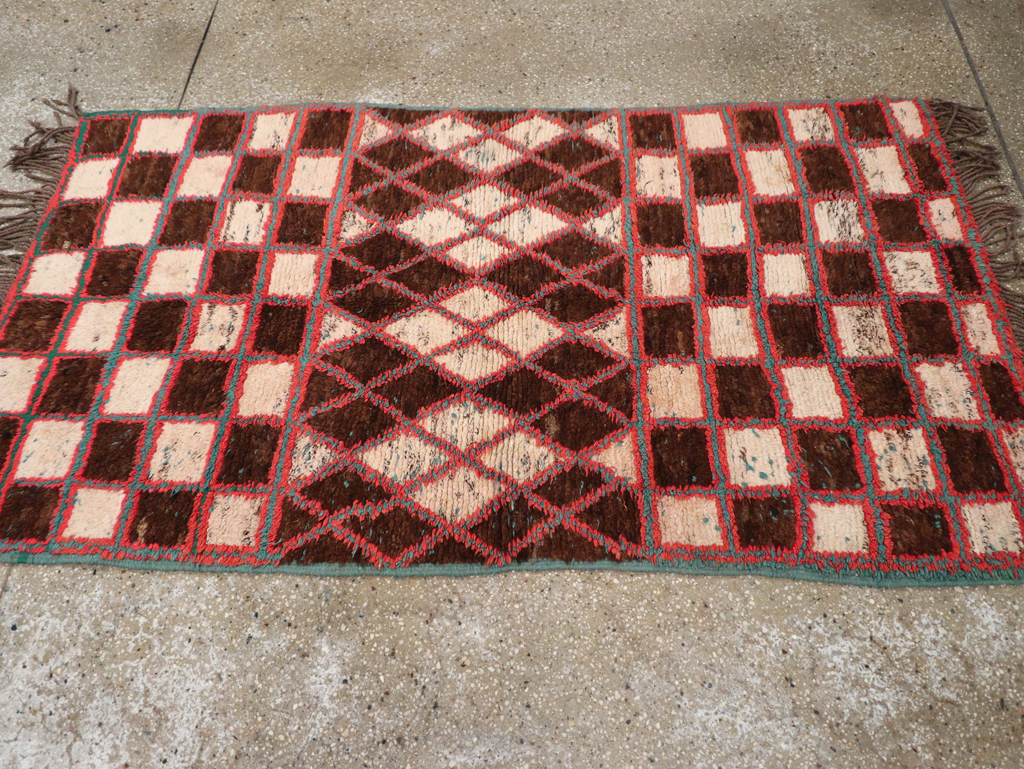 Vintage Moroccan Rug, No.22869 - Gss