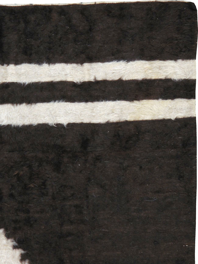 Vintage Turkish Mohair Accent Rug, No.22877 - Gss