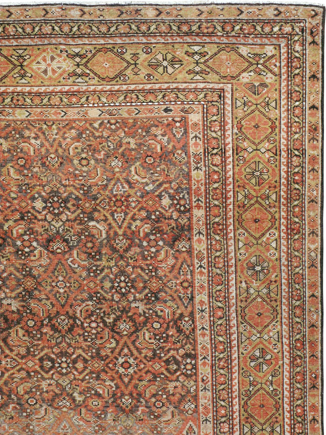 Antique Persian Malayer Gallery Carpet, No.22907 - Gss