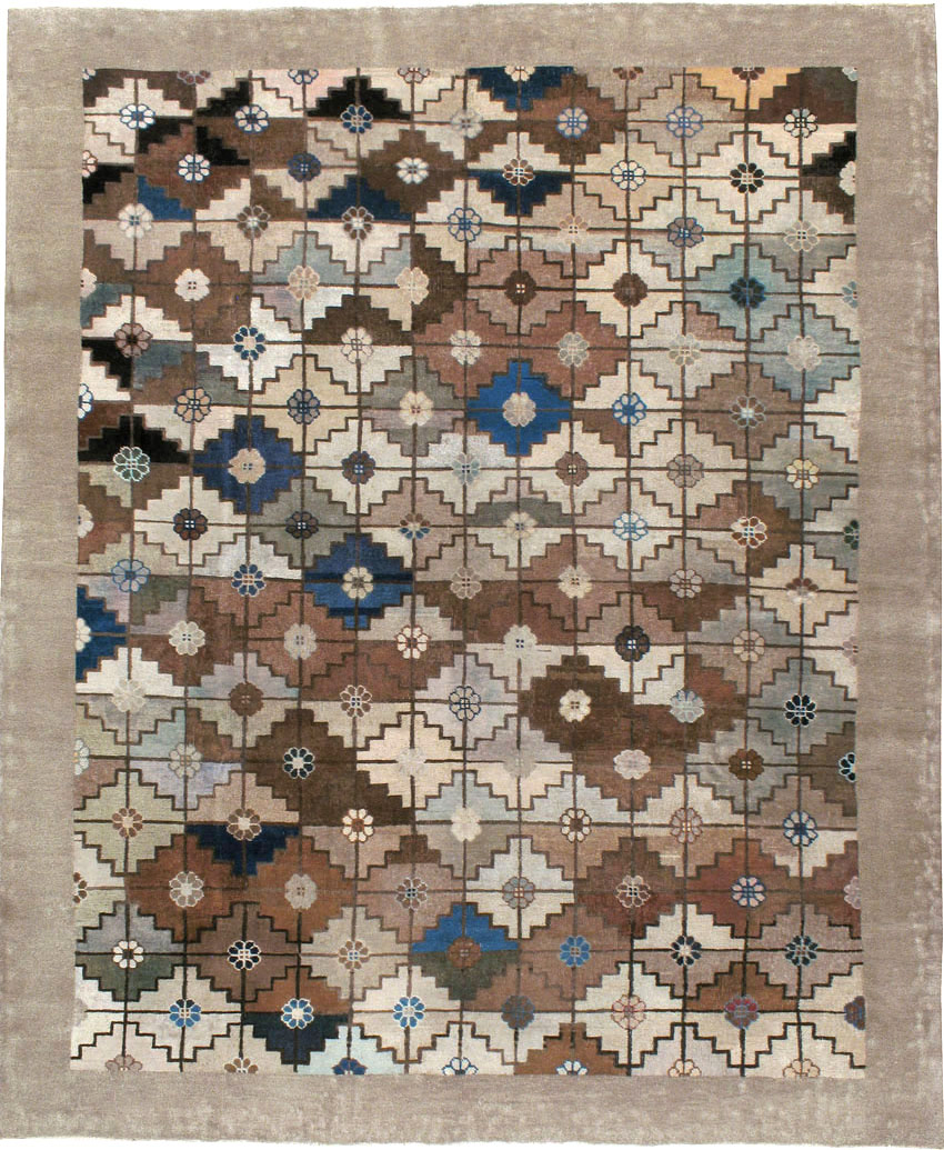 Antique Chinese Mongolian Carpet, No.22910 - Gss