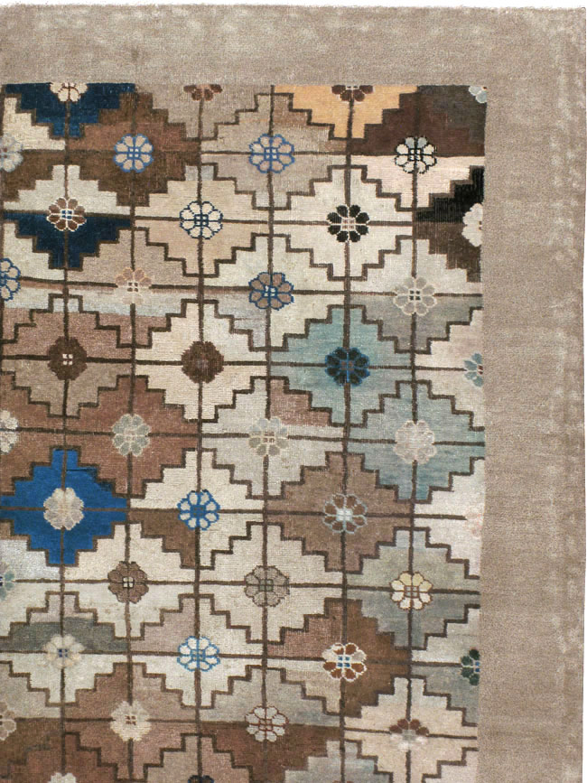 Antique Chinese Mongolian Carpet, No.22910 - Gss