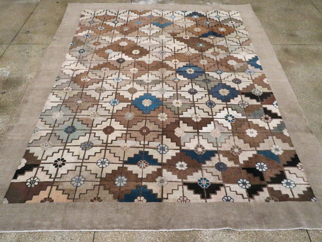 Antique Chinese Mongolian Carpet, No.22910 - Gss