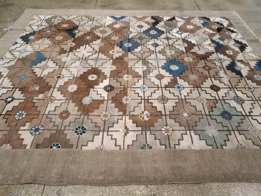 Antique Chinese Mongolian Carpet, No.22910 - Gss