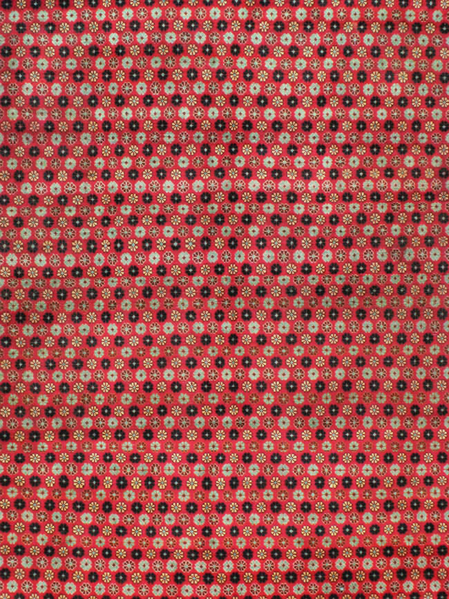 Vintage Persian Kashan Modernist Carpet, No.22916 - Gss