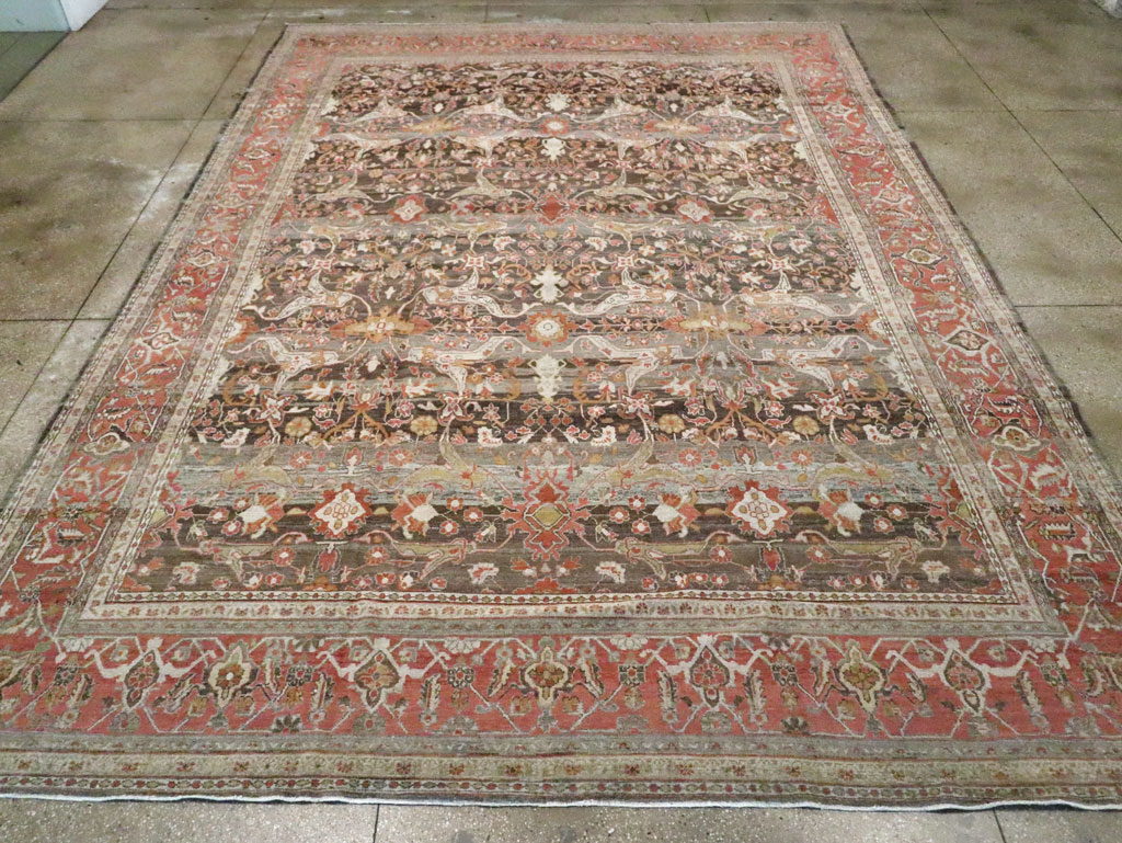 Antique Persian Malayer Carpet, No.22917 - Gss
