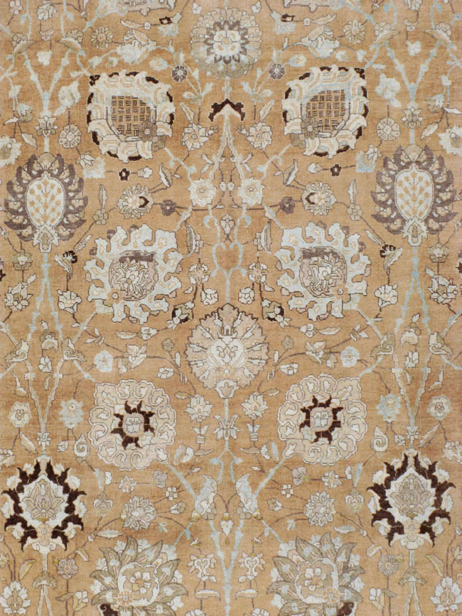 Antique Persian Tabriz Carpet, No.22919 - Gss
