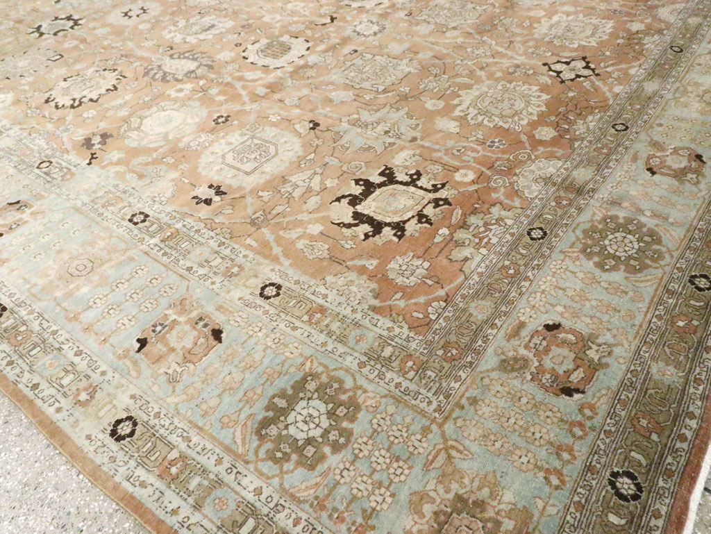 Antique Persian Tabriz Carpet, No.22919 - Gss