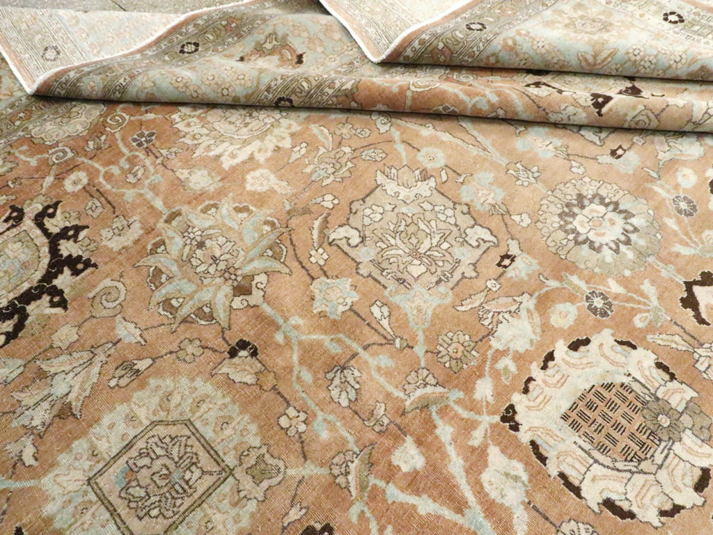 Antique Persian Tabriz Carpet, No.22919 - Gss