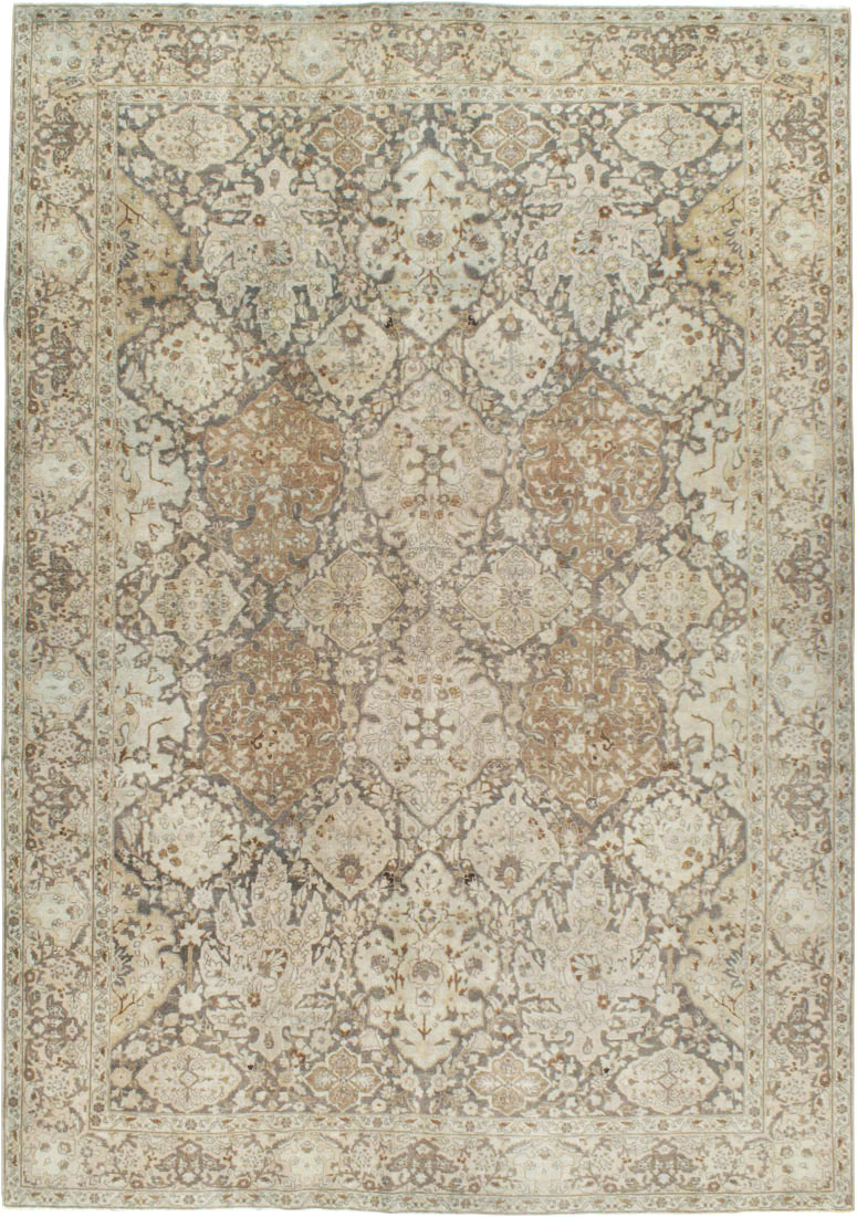 Antique Persian Tabriz Carpet, No.22920 - Gss