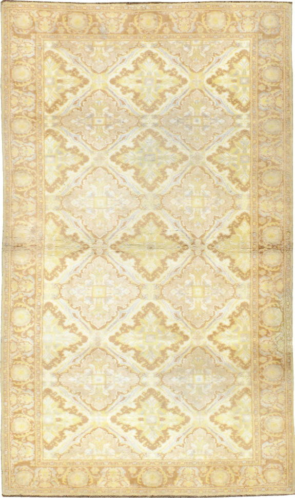 Vintage Indian Cotton Agra Rug, No.22940 - Gss