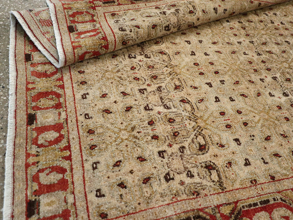 Antique Persian Senneh Malayer Rug, No.22945 - Gss