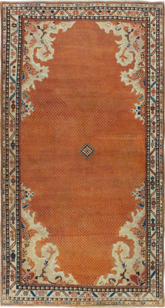 Vintage Persian Mahal Rug, No.22946 - Gss