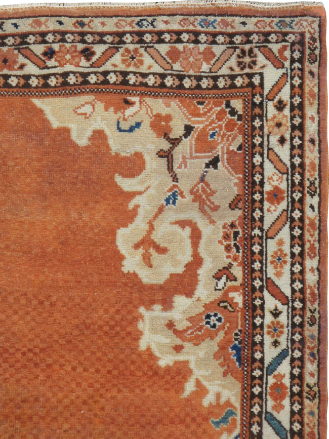 Vintage Persian Mahal Rug, No.22946 - Gss