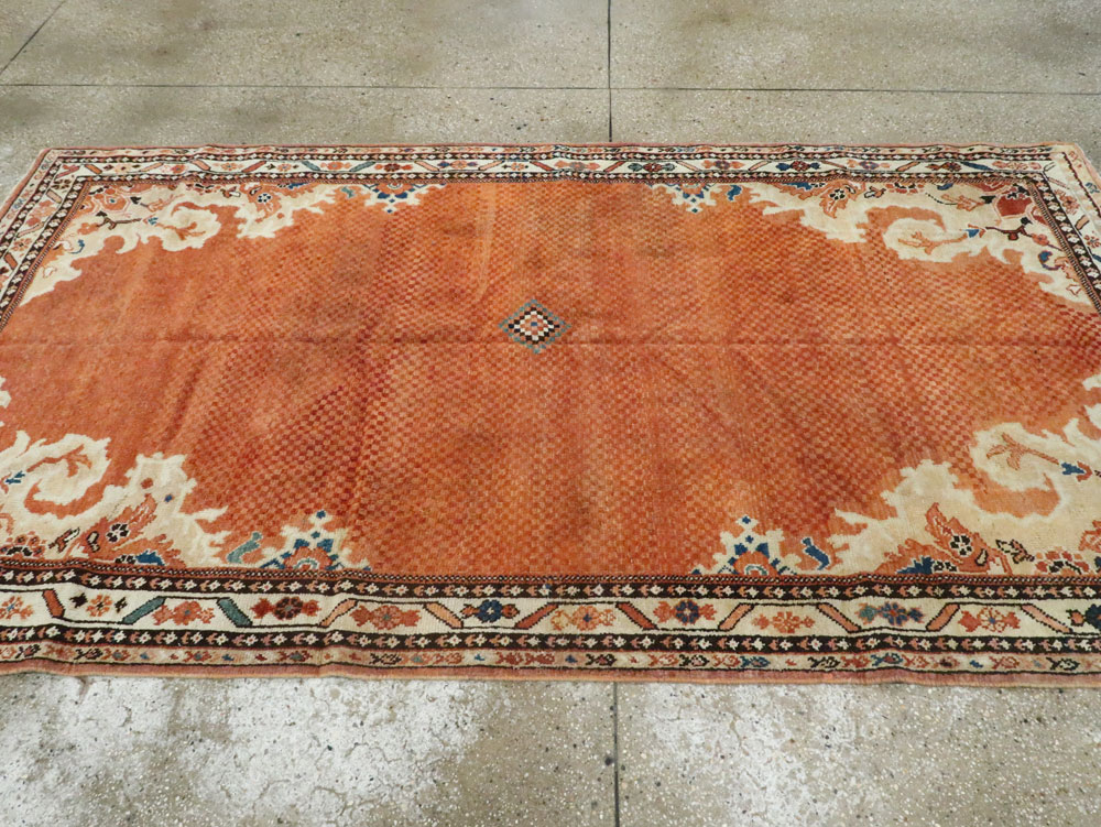 Vintage Persian Mahal Rug, No.22946 - Gss