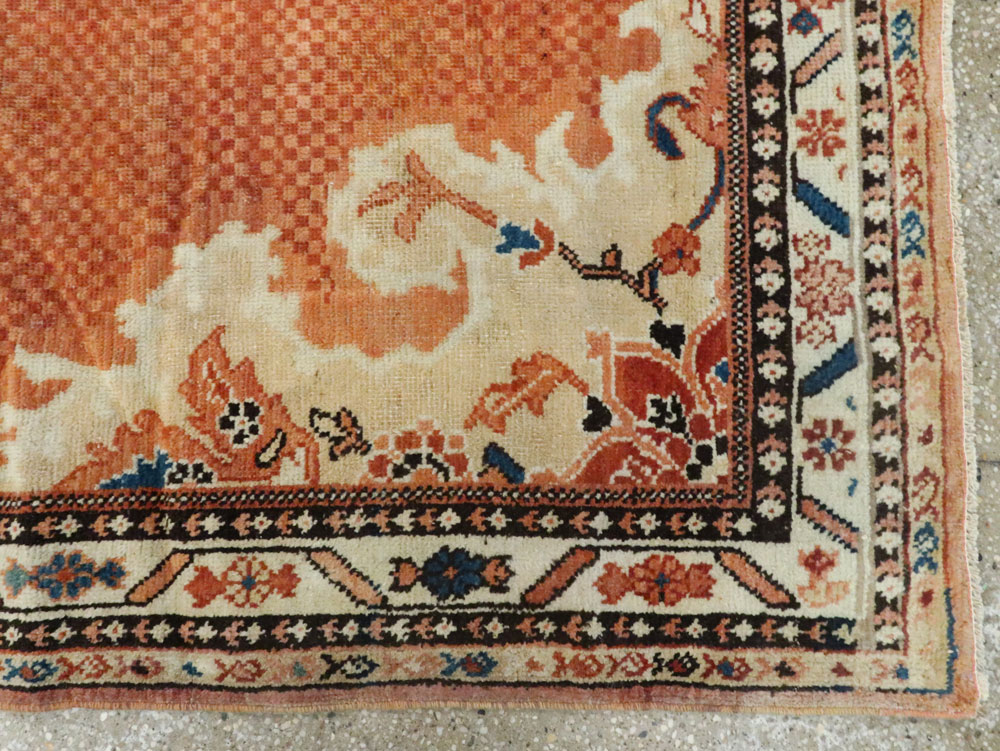 Vintage Persian Mahal Rug, No.22946 - Gss