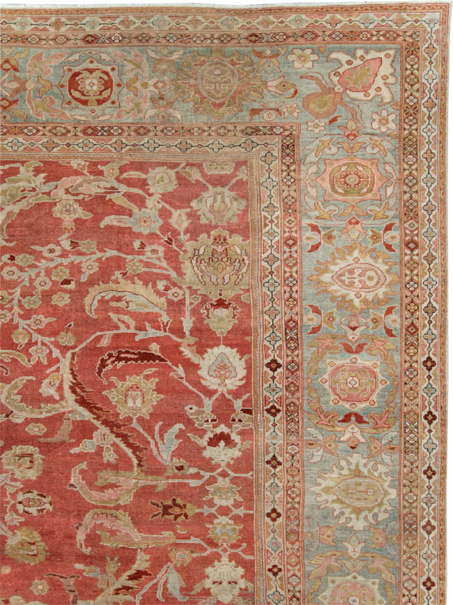 Antique Persian Sultanabad Carpet, No.22950 - Gss