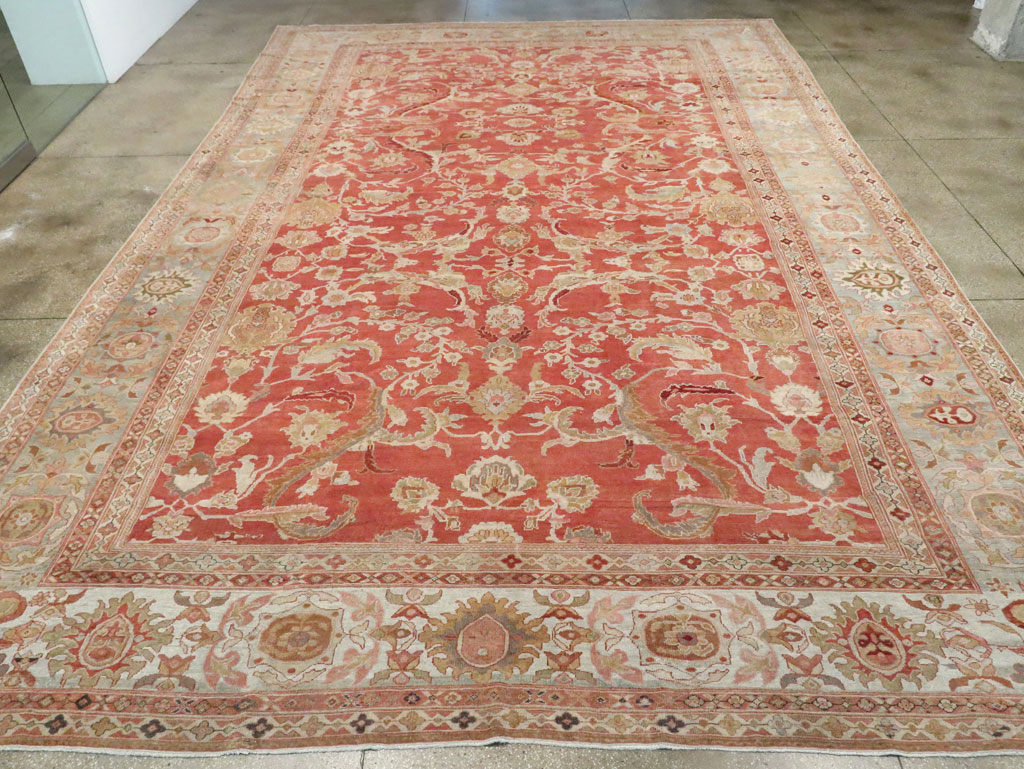 Antique Persian Sultanabad Carpet, No.22950 - Gss