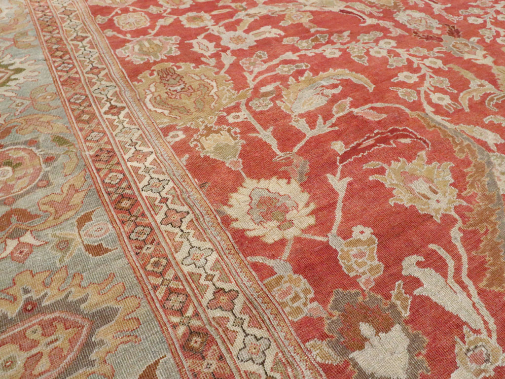 Antique Persian Sultanabad Carpet, No.22950 - Gss