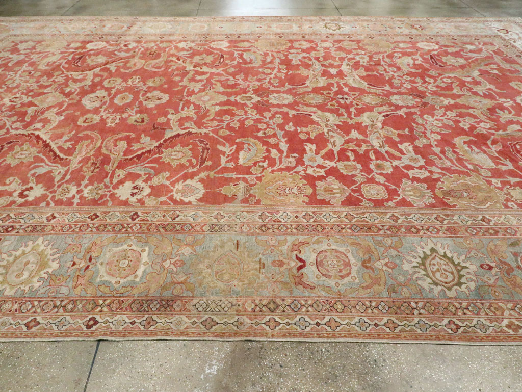 Antique Persian Sultanabad Carpet, No.22950 - Gss