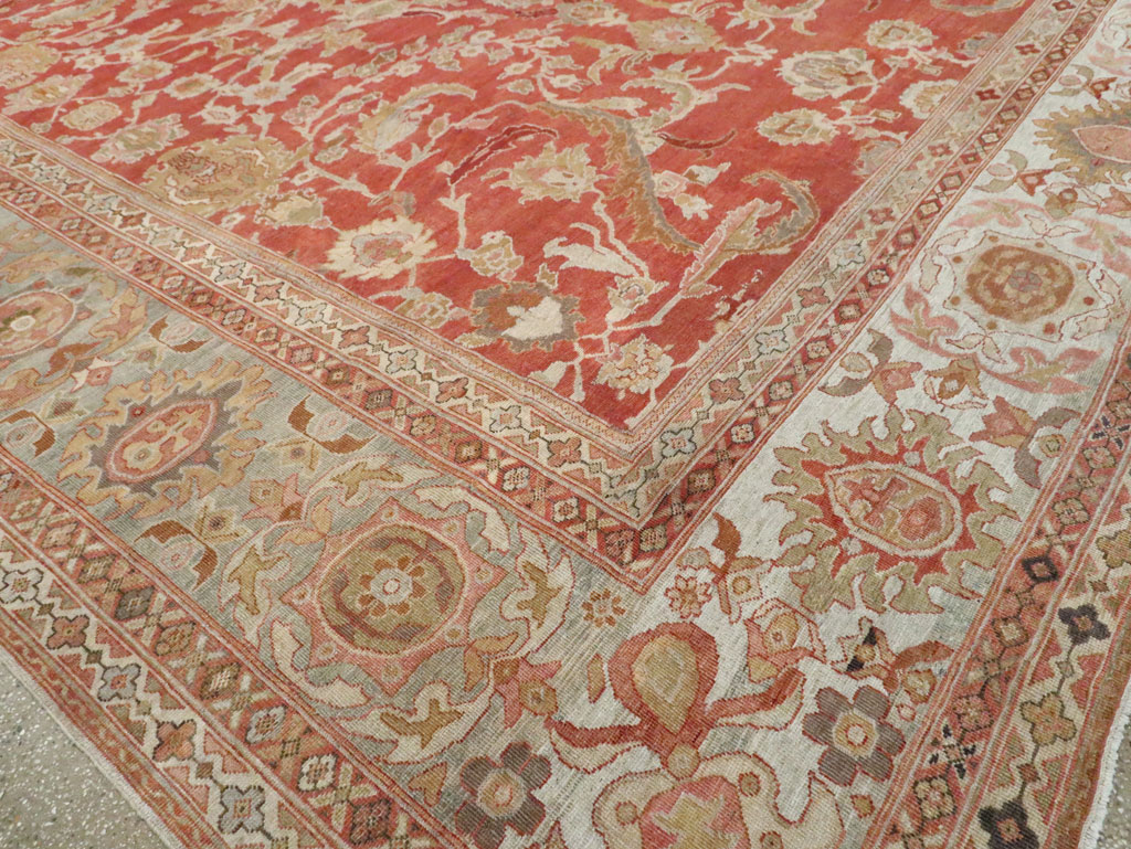 Antique Persian Sultanabad Carpet, No.22950 - Gss
