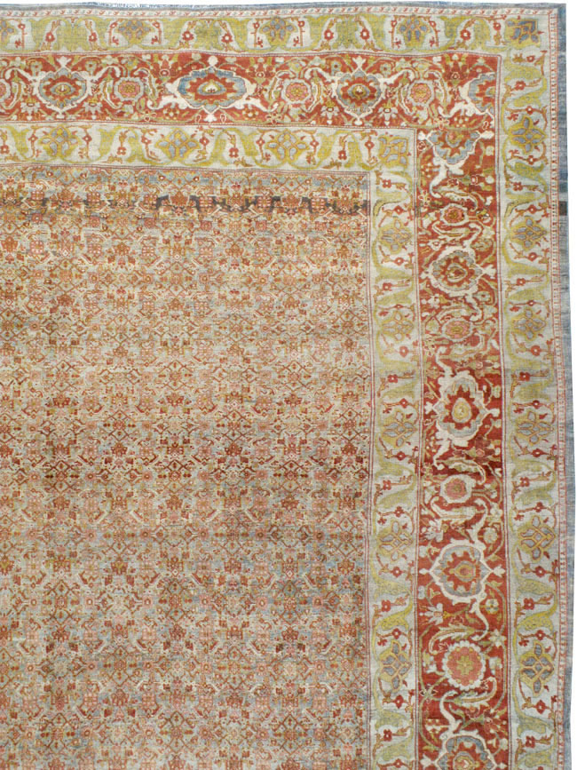 Antique Persian Bidjar Carpet, No.22953 - Gss