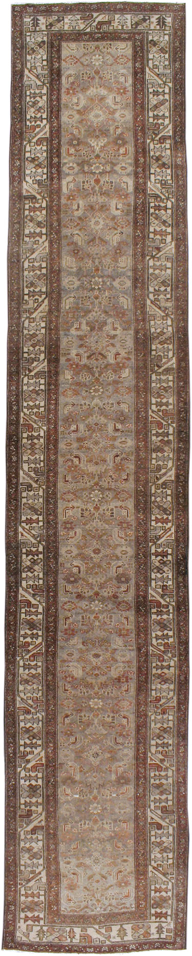 Vintage Persian Malayer Runner, No.22956 - Gss