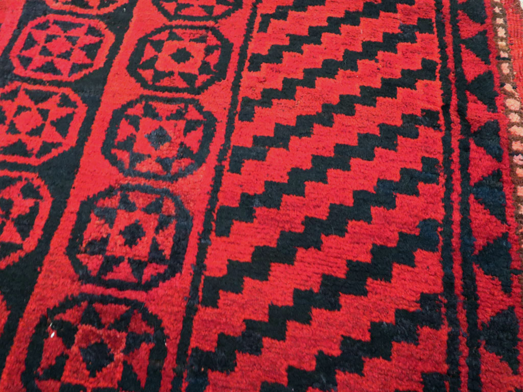 Antique East Turkestan Kirghiz Carpet, No.22958 - Gss