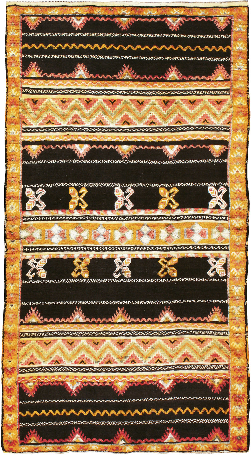 Vintage Moroccan Rug, No.22974 - Gss