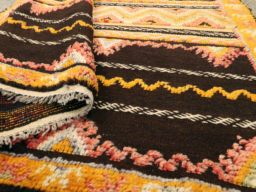 Vintage Moroccan Rug, No.22974 - Gss