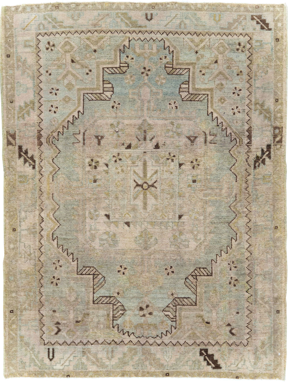 Vintage Persian Malayer Rug, No.22995 - Gss