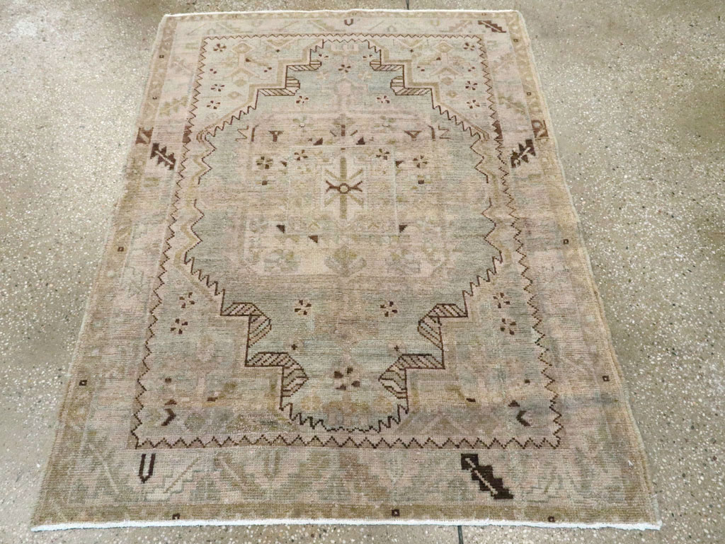 Vintage Persian Malayer Rug, No.22995 - Gss