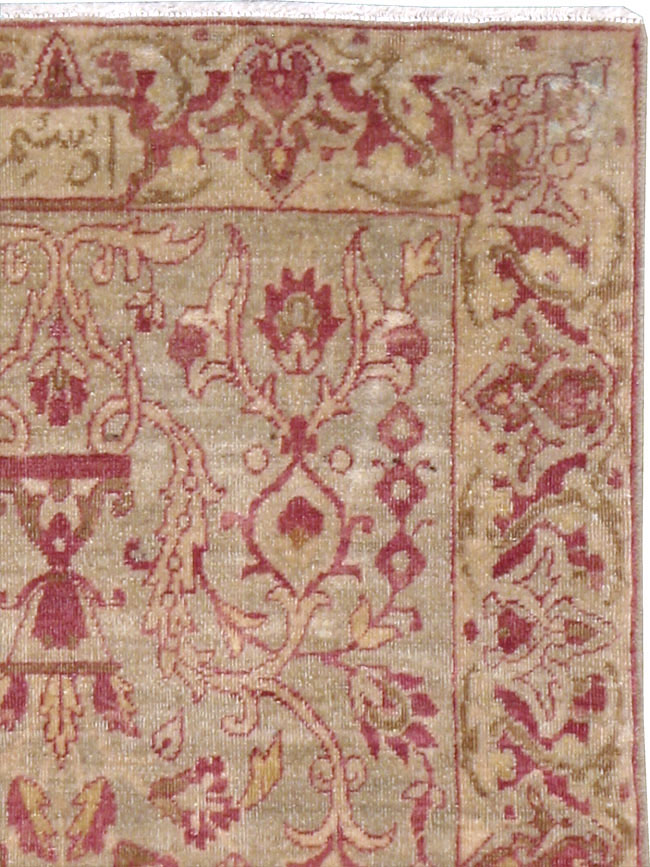 Antique Persian Lavar Kerman Rug, No.23000 - Gss
