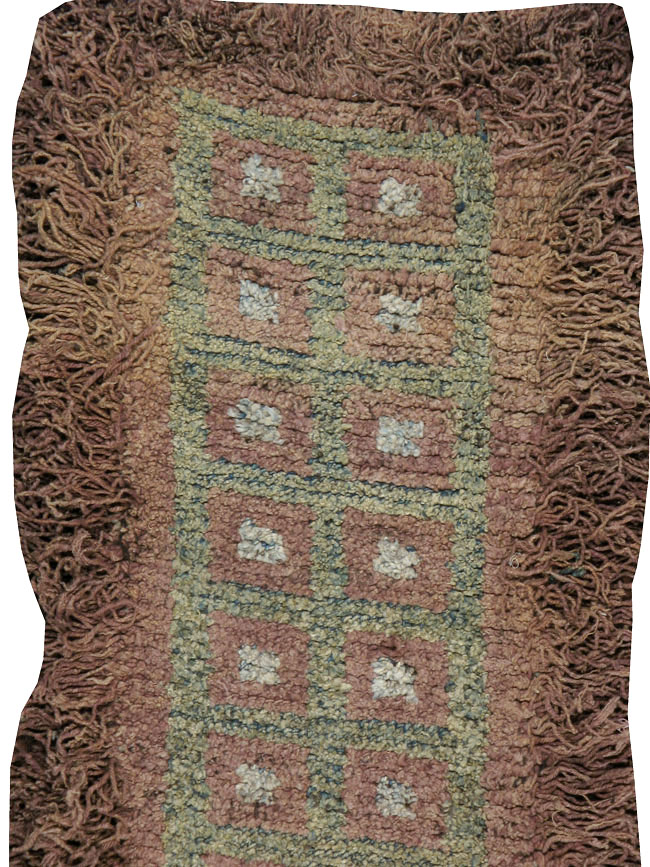 Antique Tibetan Wangden Runner, No.23009 - Gss