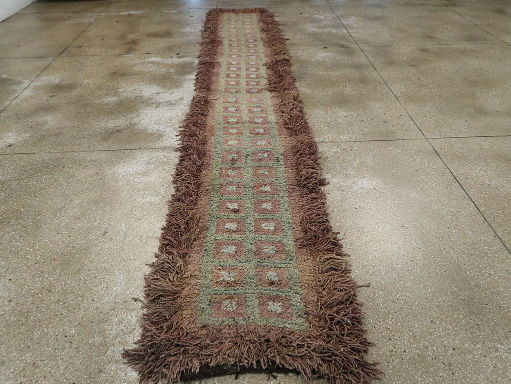 Antique Tibetan Wangden Runner, No.23009 - Gss