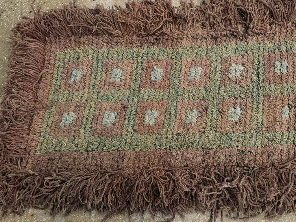 Antique Tibetan Wangden Runner, No.23009 - Gss