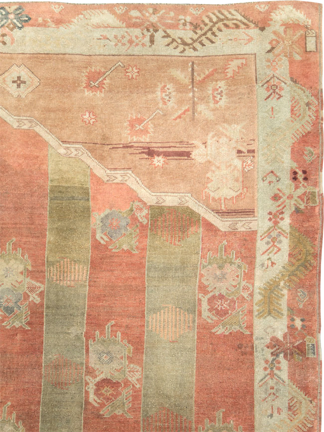 Vintage Turkish Oushak Large Room Size Carpet, No.23011 - Gss