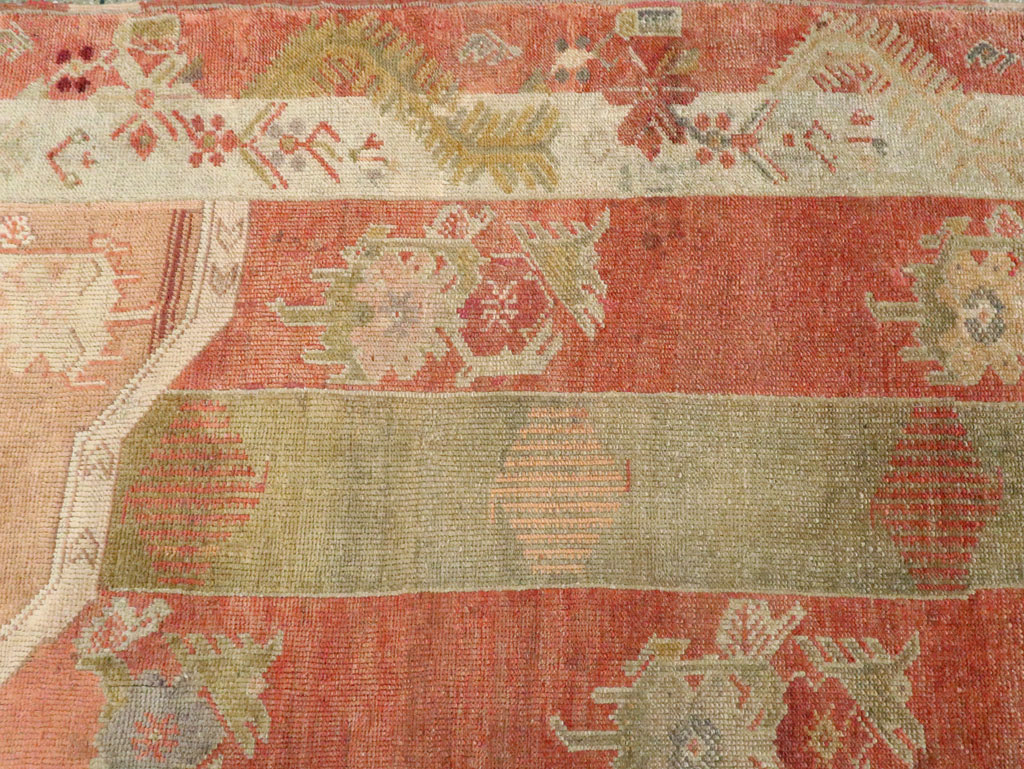 Vintage Turkish Oushak Large Room Size Carpet, No.23011 - Gss