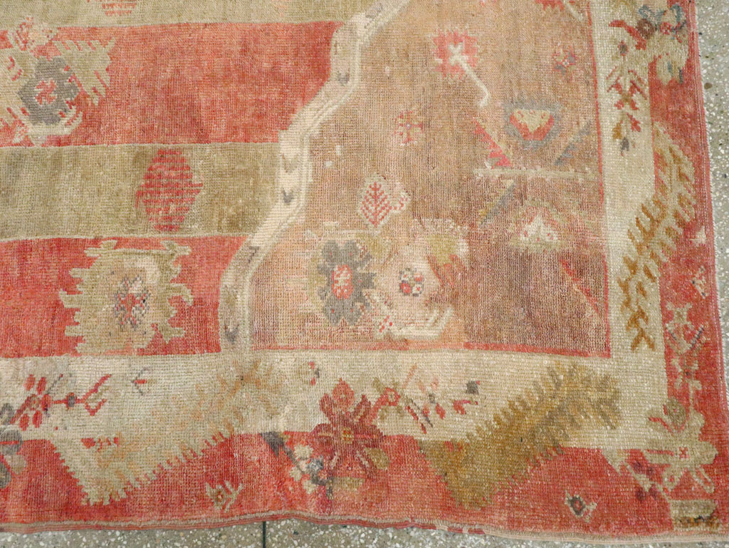 Vintage Turkish Oushak Large Room Size Carpet, No.23011 - Gss