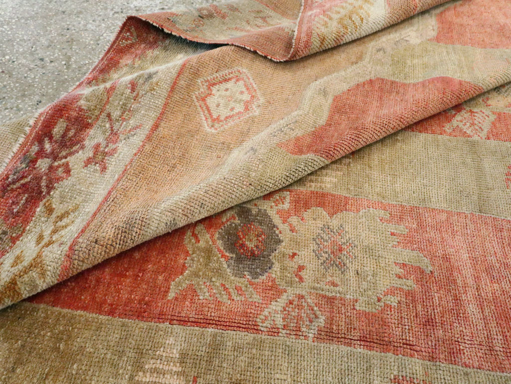 Vintage Turkish Oushak Large Room Size Carpet, No.23011 - Gss