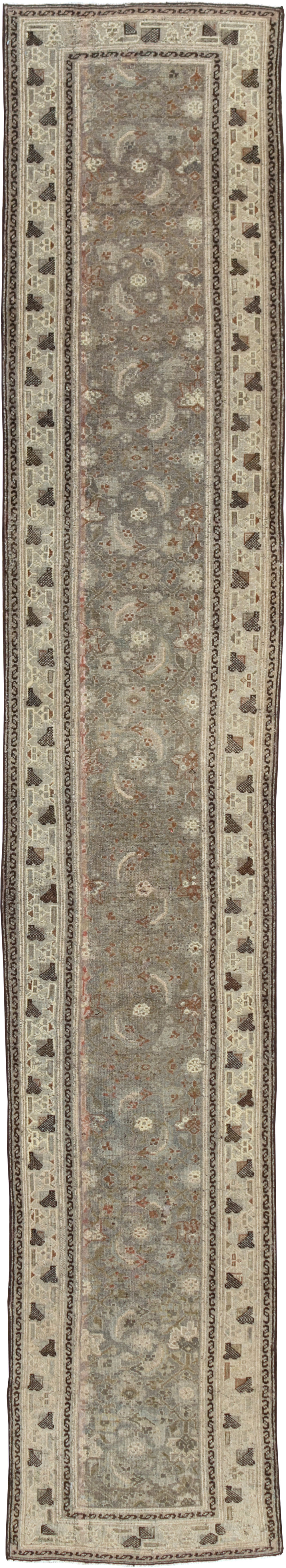 Antique Persian Malayer Runner, No.23013 - Gss