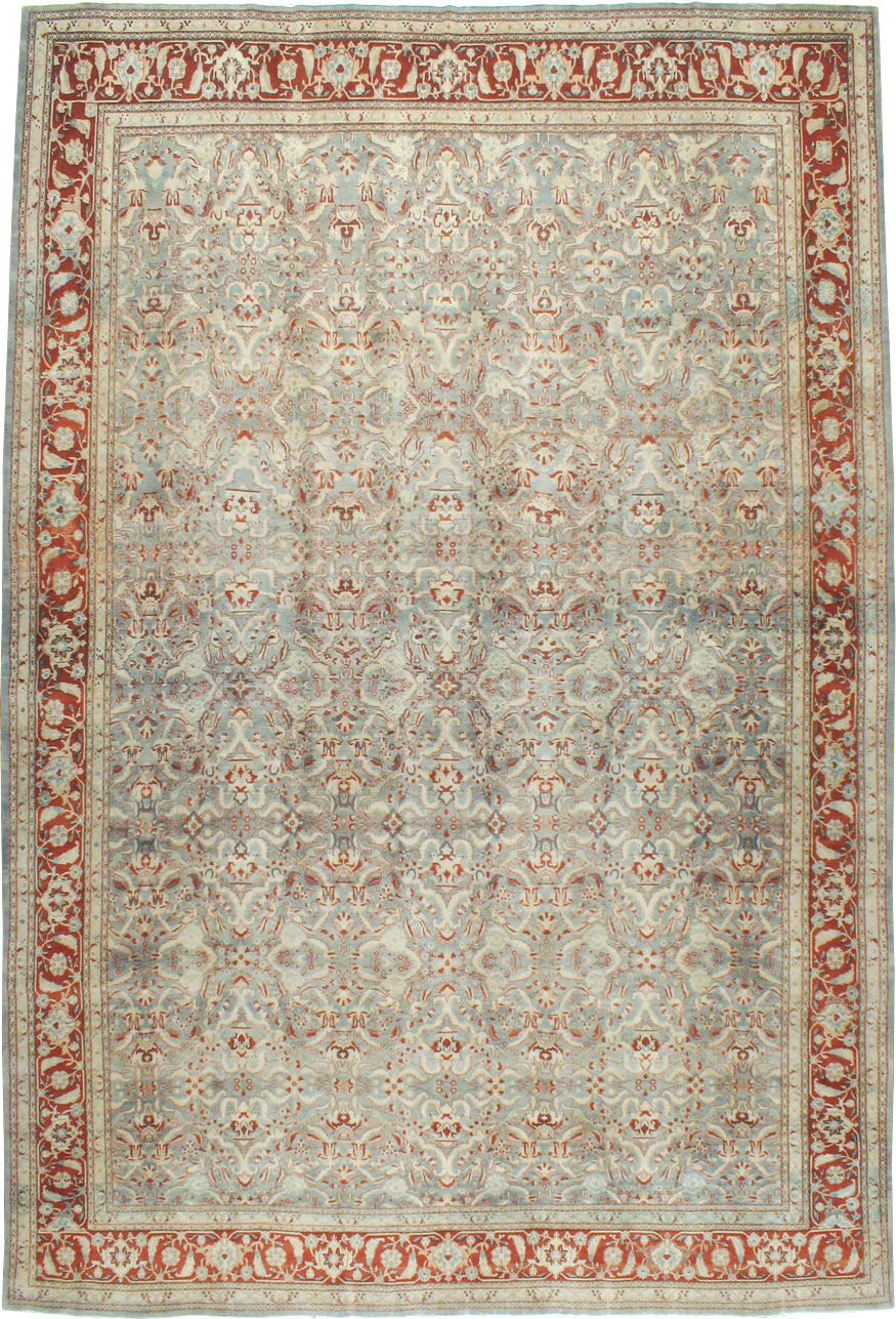 Antique Persian Tabriz Carpet, No.23014 - Gss